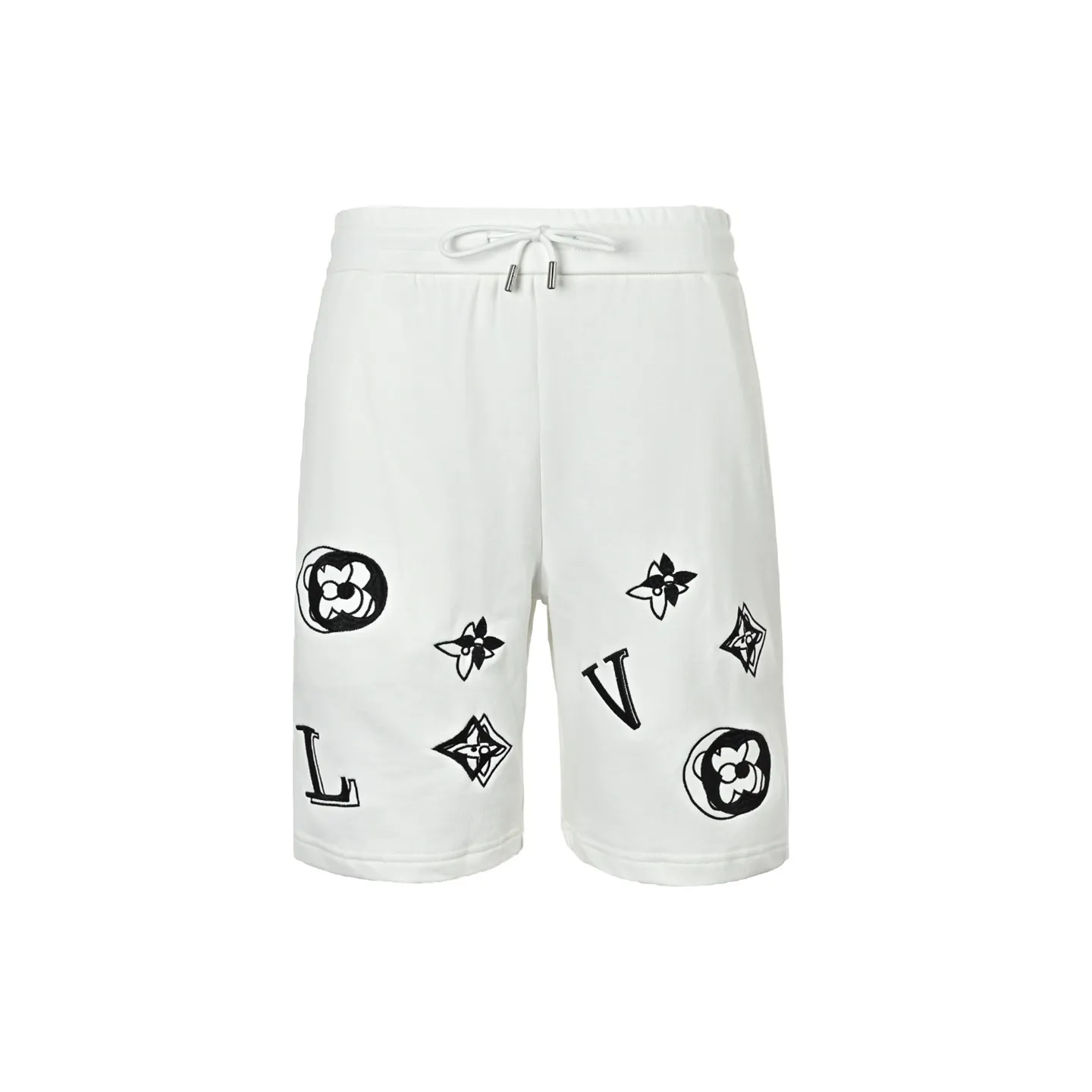 Louis Vuitton/Louis Vuitton 26ss ghosting presbyopic embroidered shorts